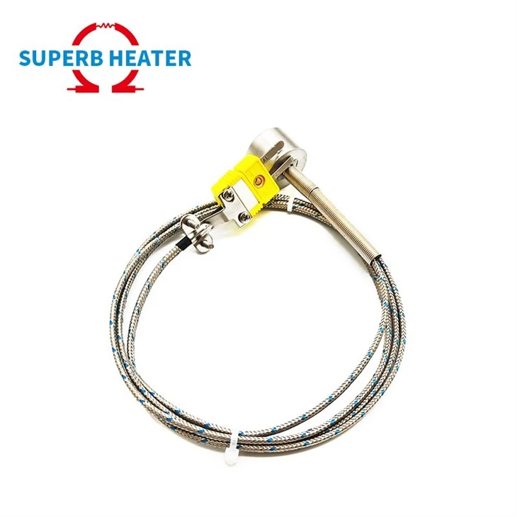 Custom Strong Neodymium Platinum Magnetic Surface Thermocouple K J E Type PT100 Industrial Temperature Sensor