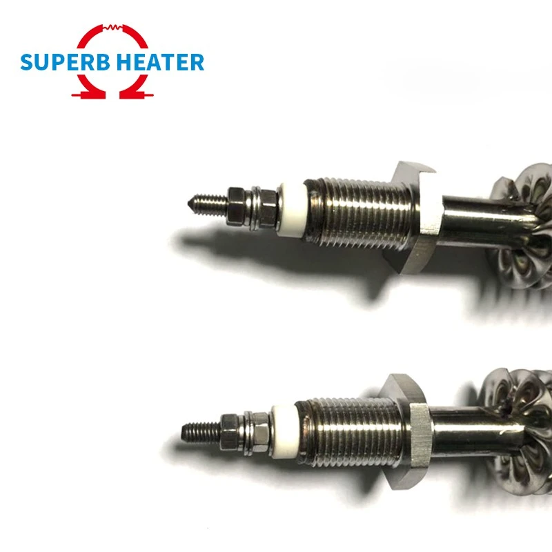Customized 220V 380V U-shaped Air Drying Stainless Steel Industrial High Temperature Electric Finned Heater