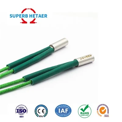 VORON 3D Printer Stainless Steel Cartridge Heating Rod With Fiberglass Thread