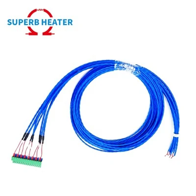 Custom 8 Channel 16 Channel Multi Channel Thermocouple Type K PT100 Temperature Sensors For Thermometers