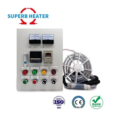Tetrafluoroethylene Fully Immersed Disc Heater For Semiconductor Photovoltaics