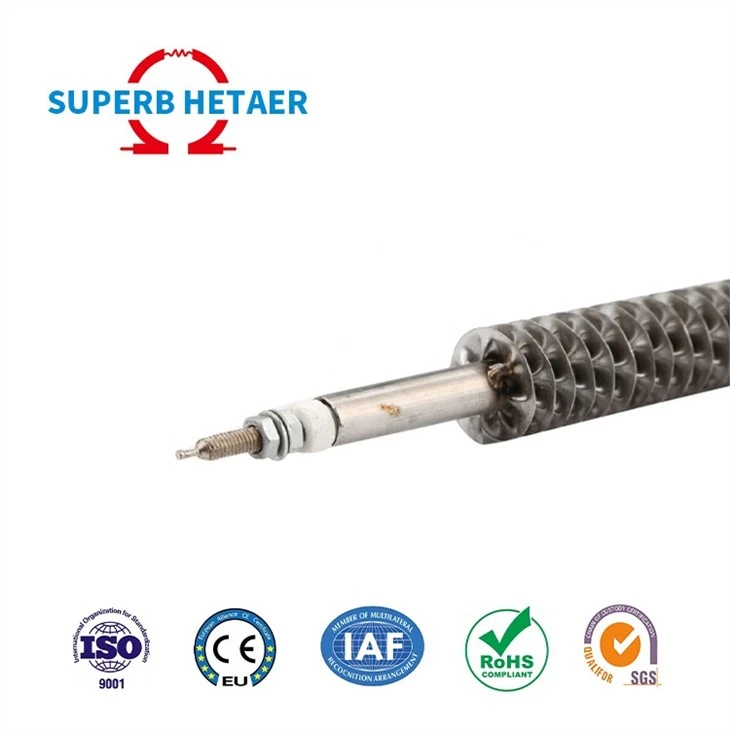 I Shape Straight Finned Tubular Heater
