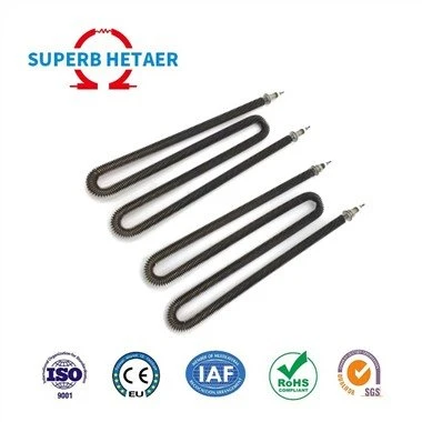 Industrial Air Finned Tubular Heater