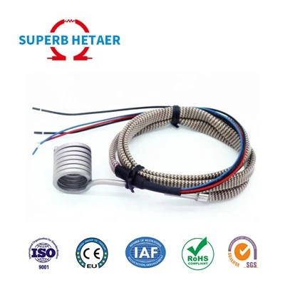 Industrial Built in Thermocouple Hot Runner Coil Heater