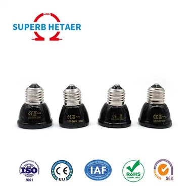 Lizards Heating Lamp Ceramic Emitter Bulb Mini Lamp