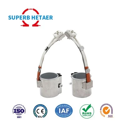 Mica Insulated Band Heater With Thermocouple