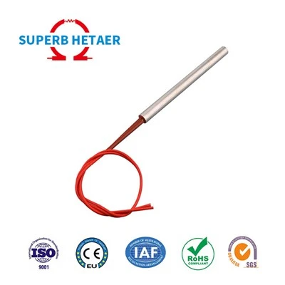 Stainless Steel Single-End Cartridge Heater Used in Wrapping Machine